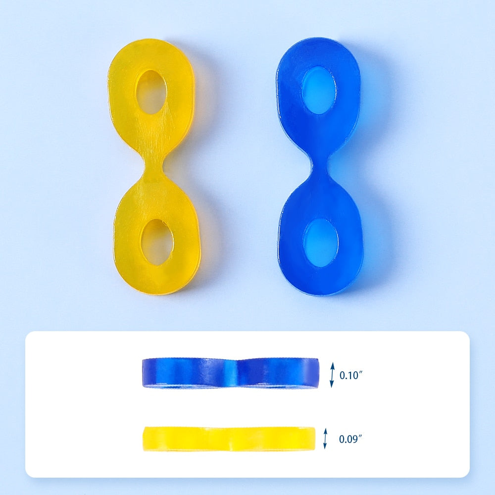 60pcs/Box Dental Elastic Fixing Wedges Matrix Rubber Dam Materials - KiwisLove