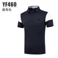 PGM Summer Men&#39;s Golf Shirts Quick-Dry Breathable Short Sleeve Tops Outdoor Sports Sweat Absorbent Golf Wear Casual M-XXL YF460 - KiwisLove