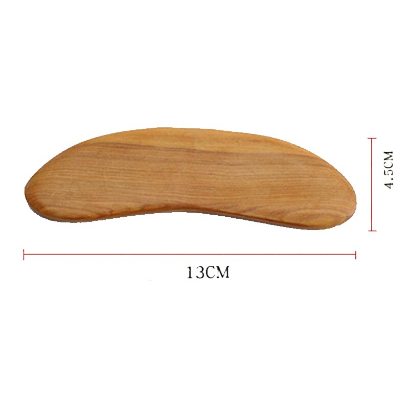 Massage Wooden Roller Gua Sha Wood Board Guasha Plate Massager Scrapers Tools For Face Eyes Neck Back Body - KiwisLove