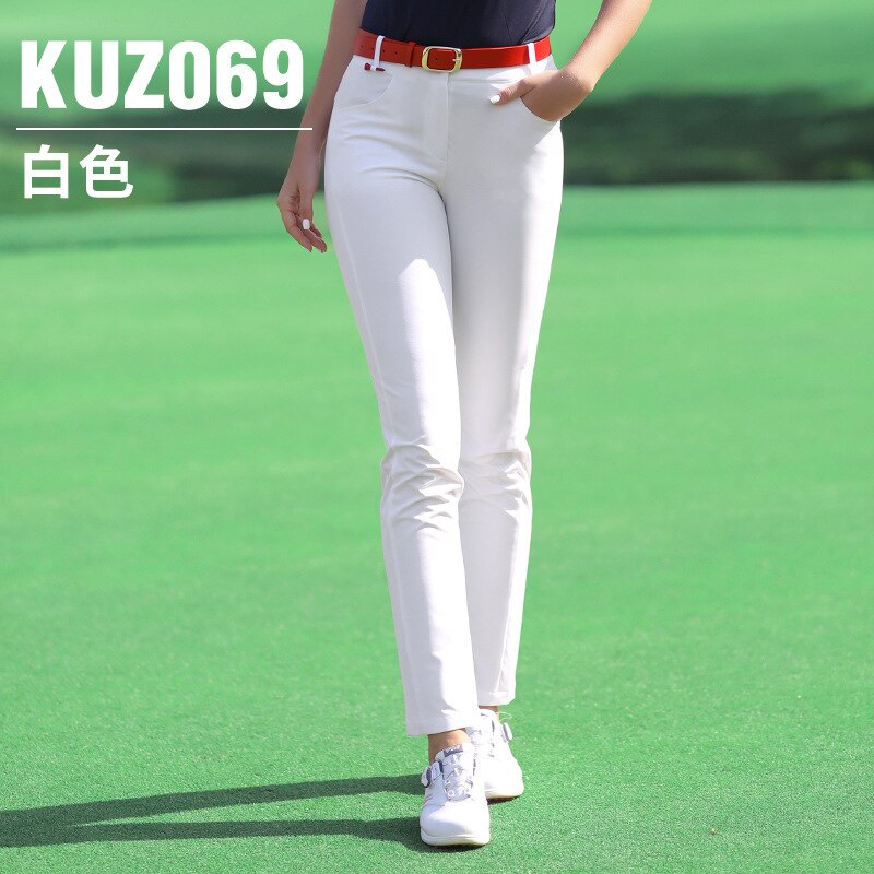 PGM Women Golf Pant Summer Spring Golf/Tennis Pants High Elastic Ladies Trouser Breathable Slim Quick Dry Pants XS-XL KUZ069 - KiwisLove