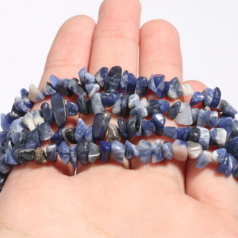 Natural Stone Irregular Freeform Chip Gravel Beads Turquolses Lapis Lazuli Agates Quartz Beads for Jewelry Making DIY Bracelet - KiwisLove