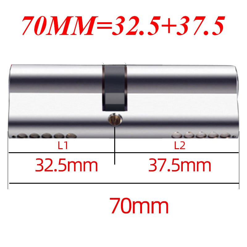 European standard cylinder lock cylinder door lock anti-theft door lock entry door cylinder lock outdoor door lock key lock - KiwisLove