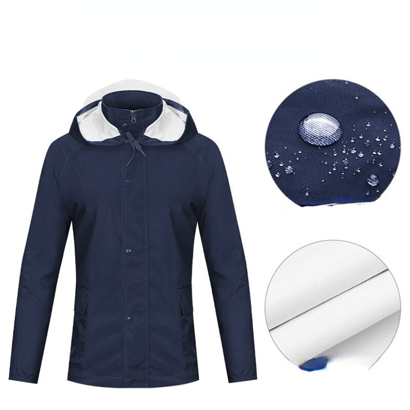 PGM Golf Men Hood Raincoat Rainstorm Impermeable Rain Poncho Waterproof Jacket Pants Suit Rainwear Motorcycle Rain Gear YF482 - KiwisLove