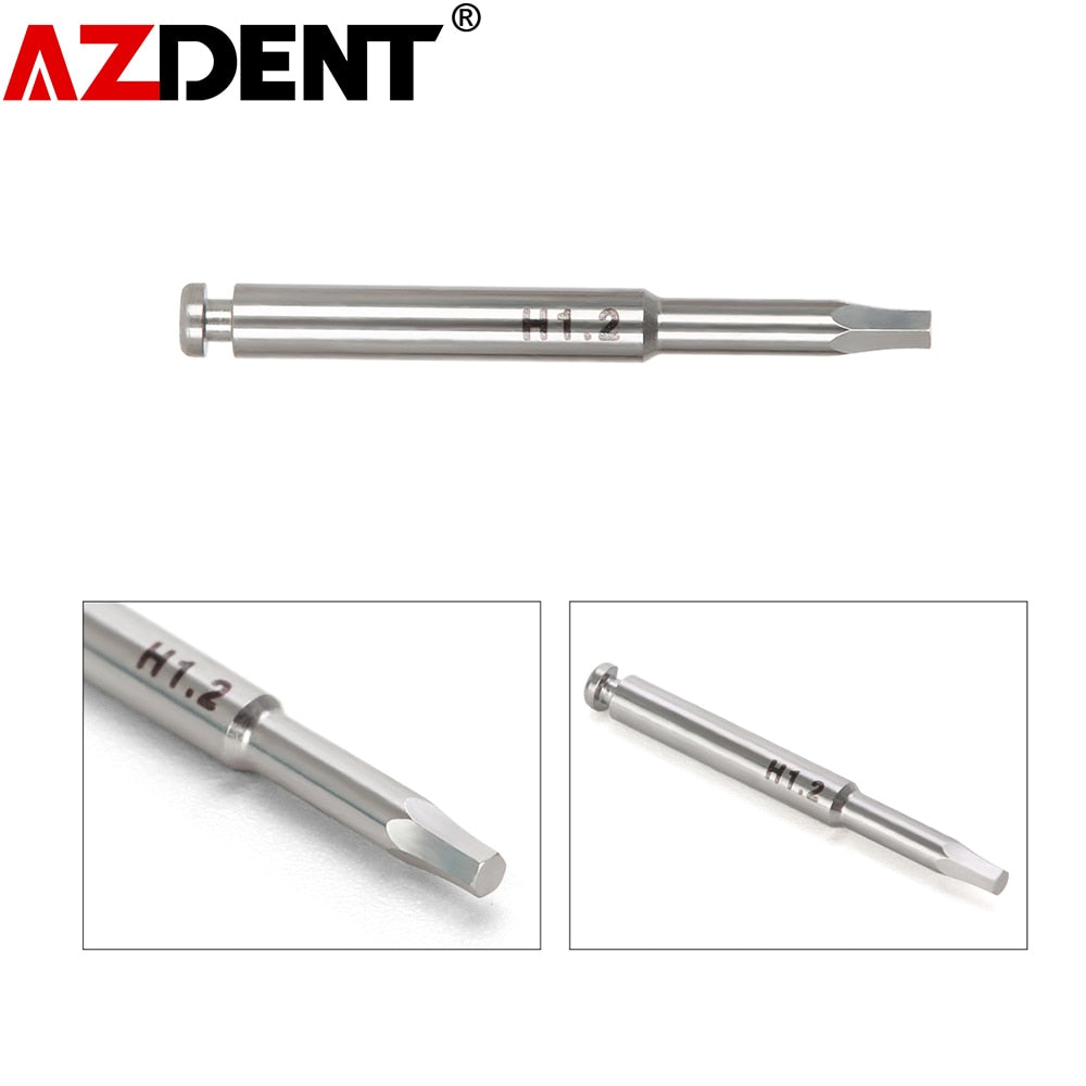 1PC Azdent Dental Implant Screw Driver For Low Speed Handpiece Long Drivers 29mm Short Drivers 23mm Shank Dia.2.35mm - KiwisLove