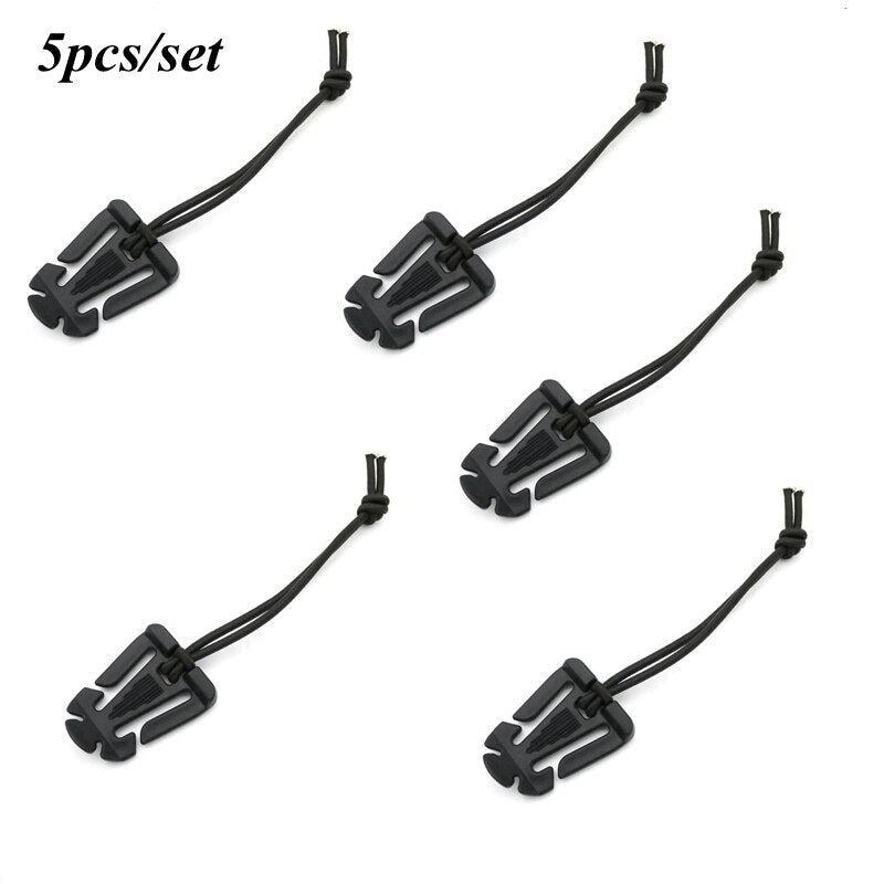 New Molle Web Dominators with Elastic String Durable Tactical Strap Management Tool Backpack Accessories Multipurpose Fastener - KiwisLove