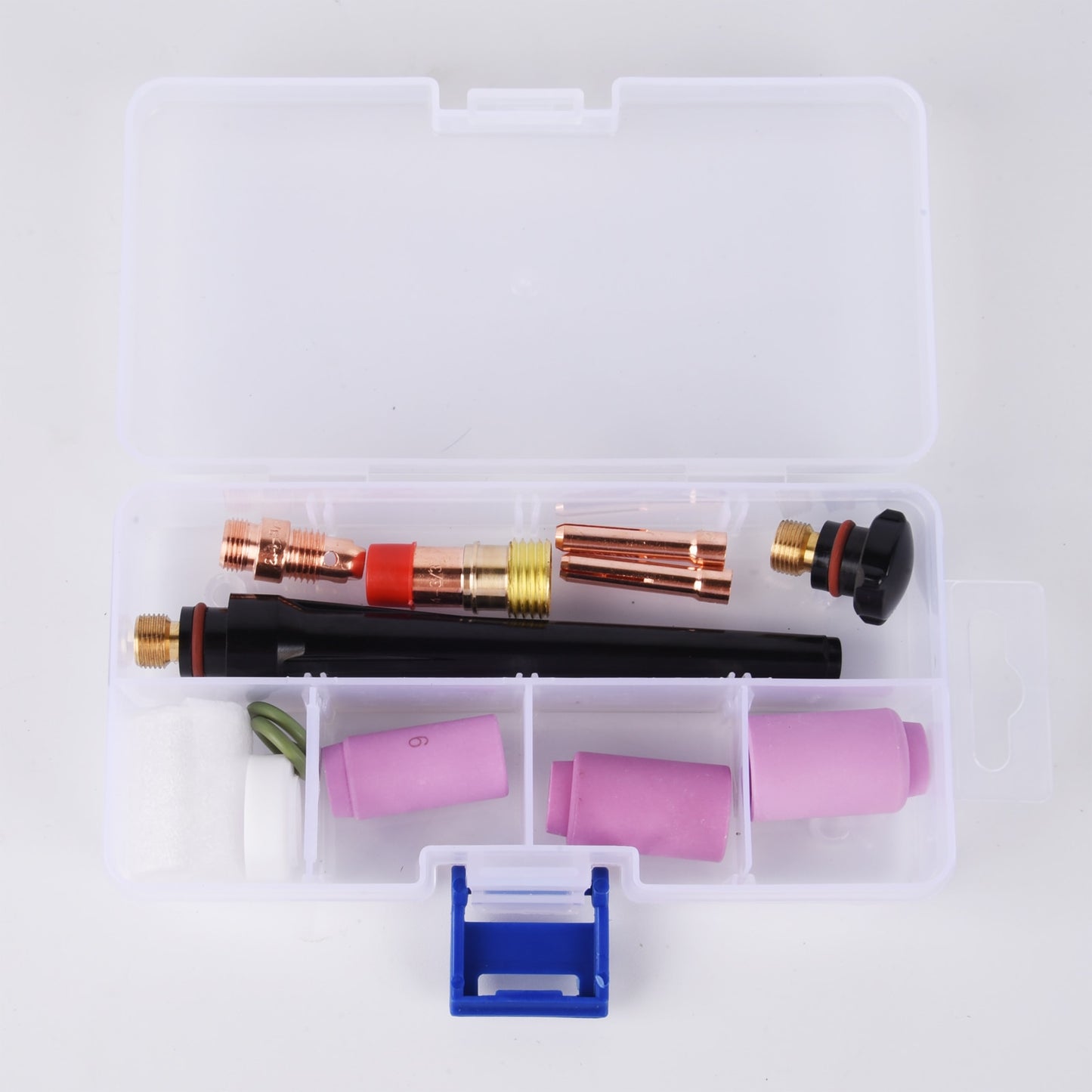 3.8m(12.5ft)/7.6m(25ft)Power Cable  Red Gas Hose TIG Welding Torch Package WP17 Series  150A Fit 105Z57 Connector - KiwisLove