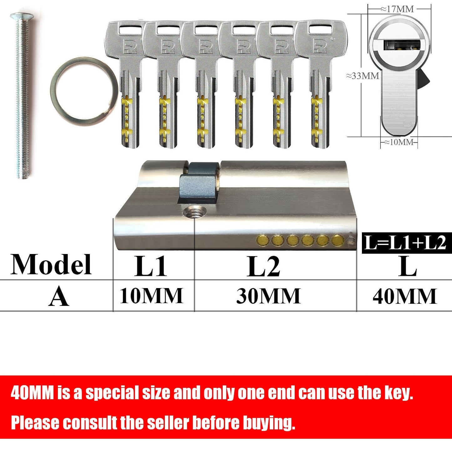 All locks use the same key, one key opens all locks Door lock Lock cylinder Door cylinder lock Entrance door lock Cylinder lock - KiwisLove
