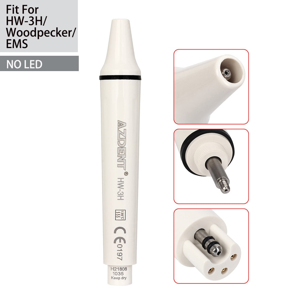 AZDENT Dental Ultrasonic Piezo Scaler Handpiece LED Fit For HW-3H SATELEC DTE WOODPECKER EMS VRN - KiwisLove