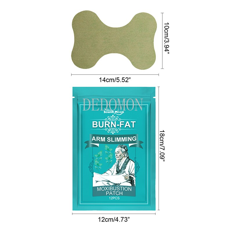 Thin Arm Patch Weight Loss Stickers Cellulite Removal Fat Burning Slimming Body Massage Shaping Care Herbal Plaster - KiwisLove