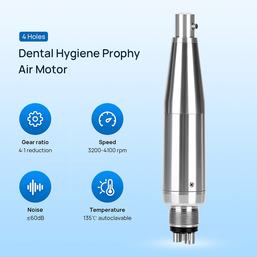 Dental Hygiene Prophy Handpiece Air Motor 4 Holes 3200-4100 Rpm - KiwisLove