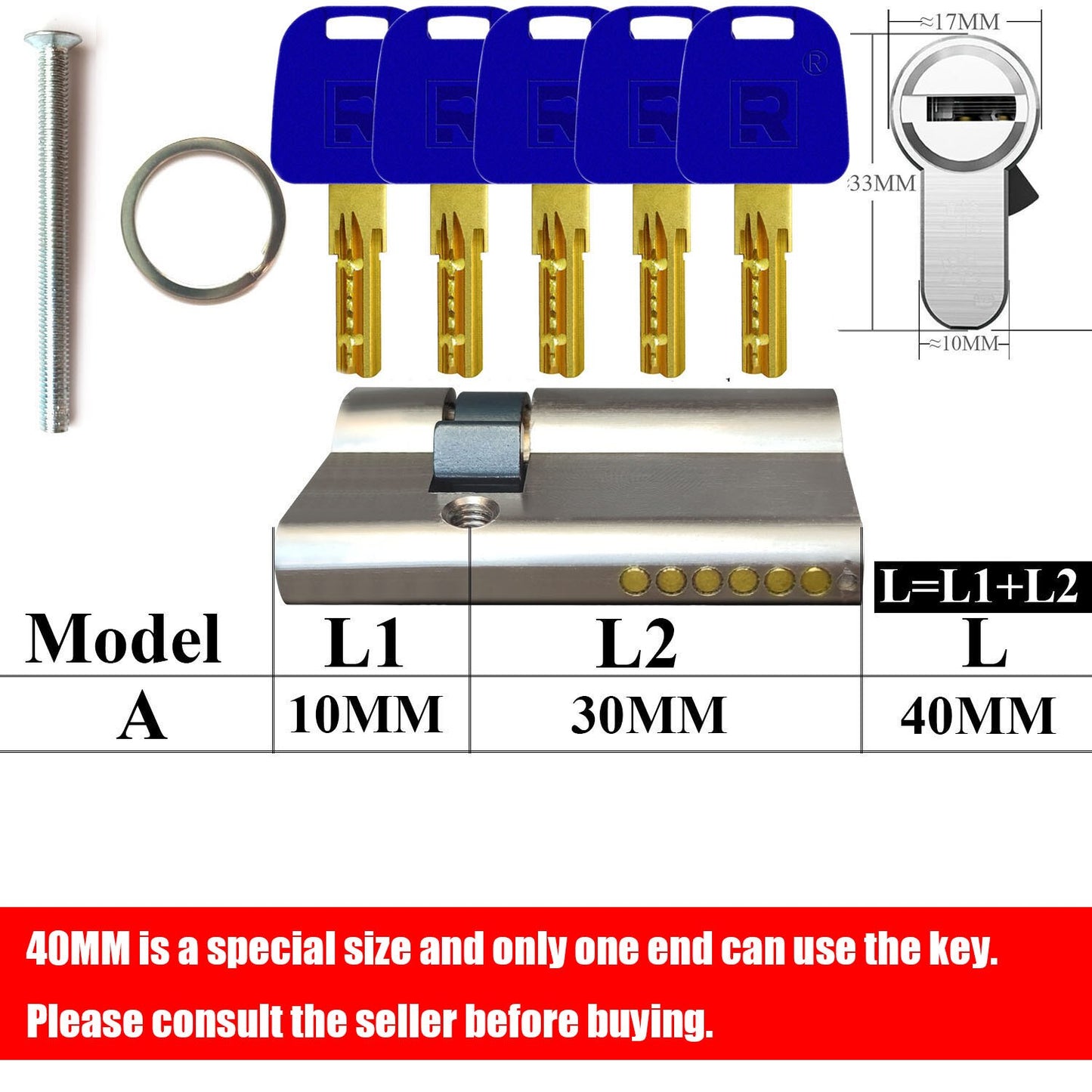 All locks use the same key, one key opens all locks Door lock Lock cylinder Door cylinder lock Entrance door lock Cylinder lock - KiwisLove