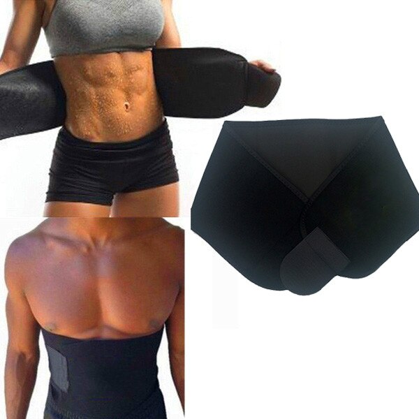 Neoprene Sauna Waist Trainer Slimming Belt Sweat Belt Shaper Fat Burn Shaperwear Adjustable Slimming Wraps Fajas Slimming Belt - KiwisLove