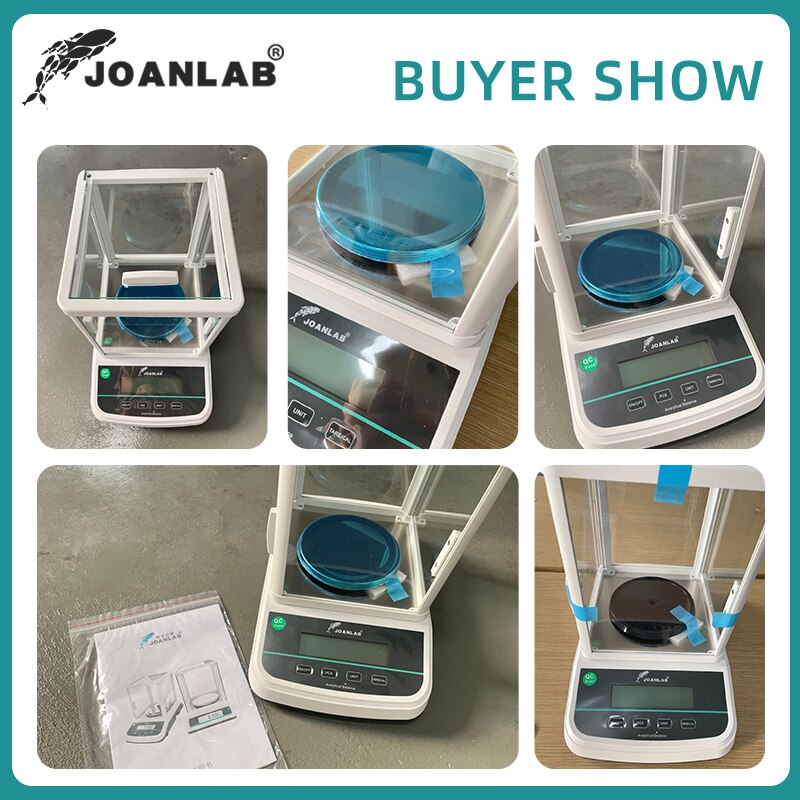 JOANLAB Analytical Balance Lab Digital Scales Electronic Balance Precision Balance Scale Range: 200/300/500g Resolution: 0.001g - KiwisLove