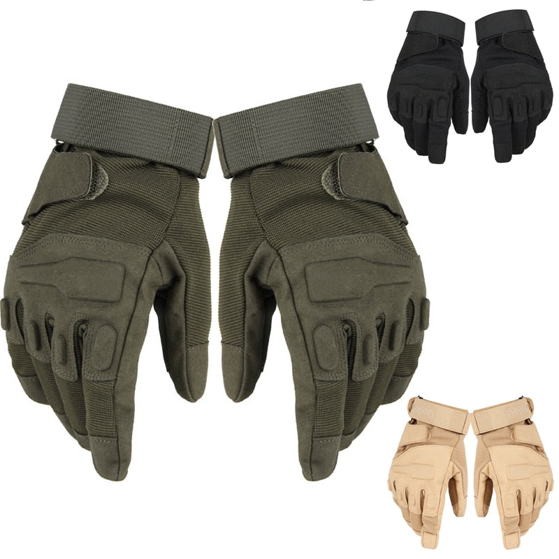 Tactical Full Finger Gloves Tactical Airsoft Men Gloves Outdoor Shooting Hunting Half Fingerless Full Finger Gloves - KiwisLove