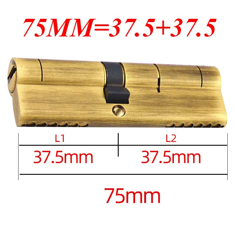 European standard cylinder lock cylinder door lock key lock anti-theft door lock entry door cylinder lock outdoor door lock - KiwisLove