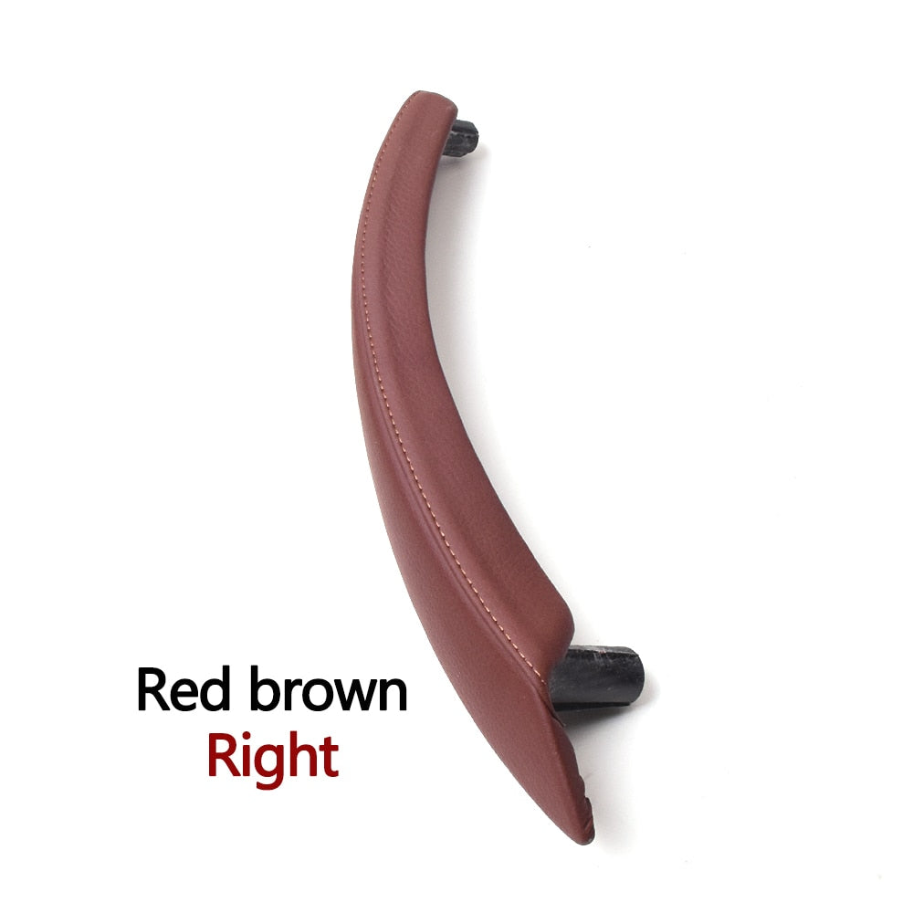 Interior Door Pull Handle Leather Outer Cover BMW X5 X6 E70 E71 E72 2007-2013 - KiwisLove