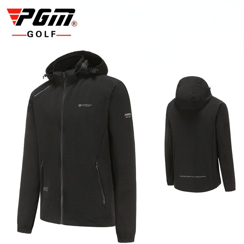 PGM New Golf Windbreaker Latest Autumn Golf Sports Jacket Full Sleeves Anti-Pilling Men Coat Man Hooded Waterproof Jackets YF390 - KiwisLove