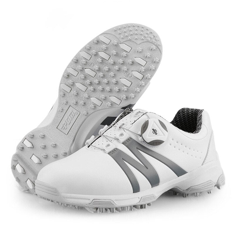 PGM Boys Girls Golf Shoes Waterproof Anti-slip Light Weight Soft and Breathable Universal Outdoor Sports Shoes XZ127 - KiwisLove