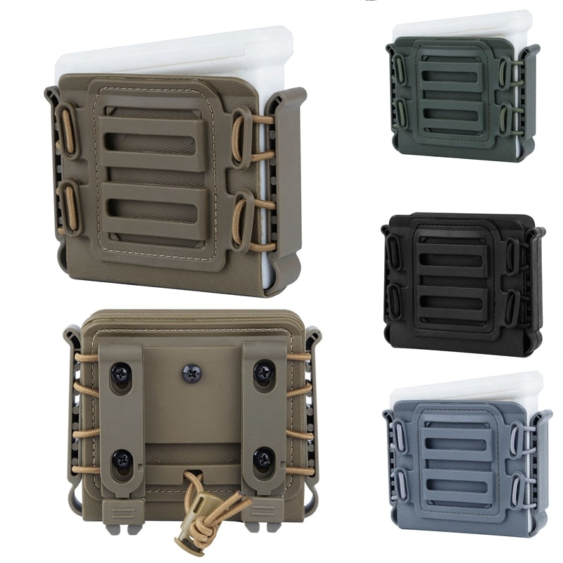 ASW338 L96A1 M82A1 Molle Magazine Pouch Rifle Magazine Holders Case Tactical Millitary Molle Belt Clip Airsoft Shell Mag Set - KiwisLove