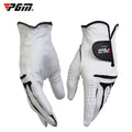 PGM Golf Gloves Men&#39;s Sheepskin Left/Right Hand Gloves Soft Breathable Non-slip Particle Gloves Golf Accessories ST002 - KiwisLove
