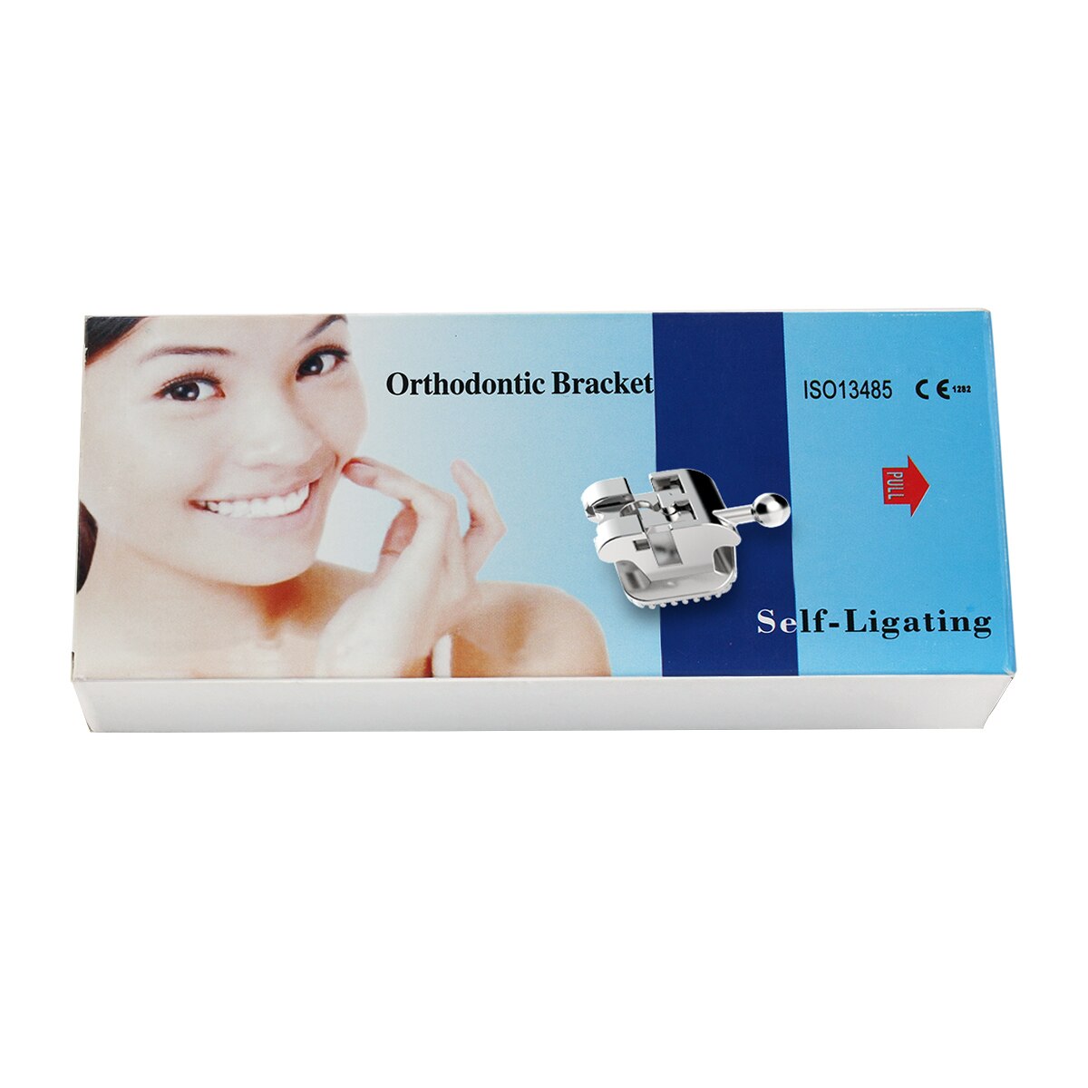 Dental Orthodontic Passive Self Ligating Bracket Roth.022 Hooks 345 with 1st Molar Buccal Tube - KiwisLove