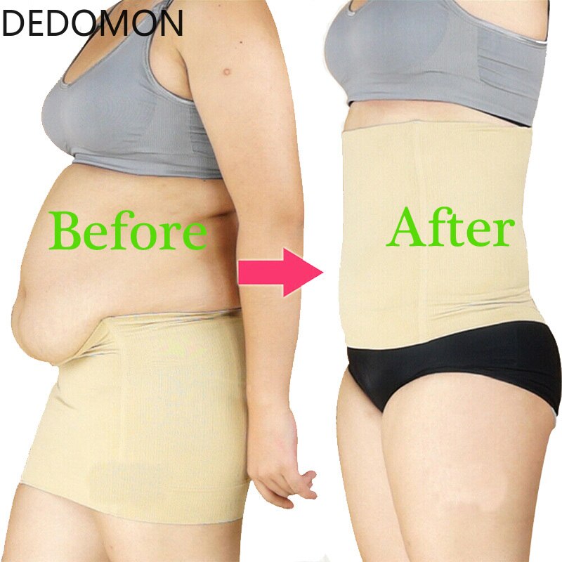 Slimming Belt Lose Weight Slimming Lumbar Sheath Flat Stomach Abdominal Nylon Shapewear Anti Cellulite Slim Patch Weight Loss - KiwisLove