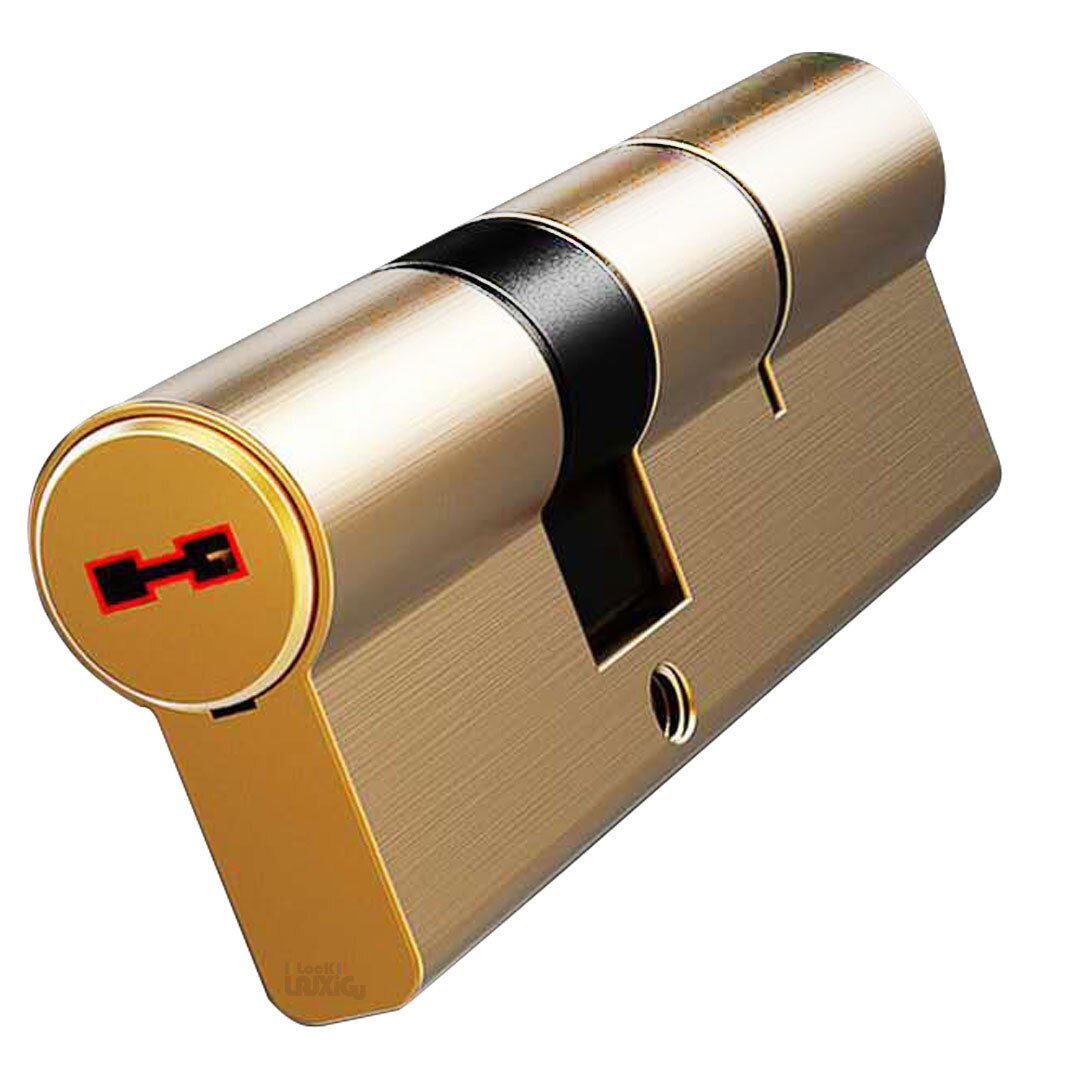 Common lock cylinders Cylinder lock for entrance door Outdoor door lock Cylinder door lock 7 colorful keys Key lock - KiwisLove