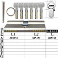 All locks use the same key, one key opens all locks Door lock Lock cylinder Door cylinder lock Entrance door lock Cylinder lock - KiwisLove