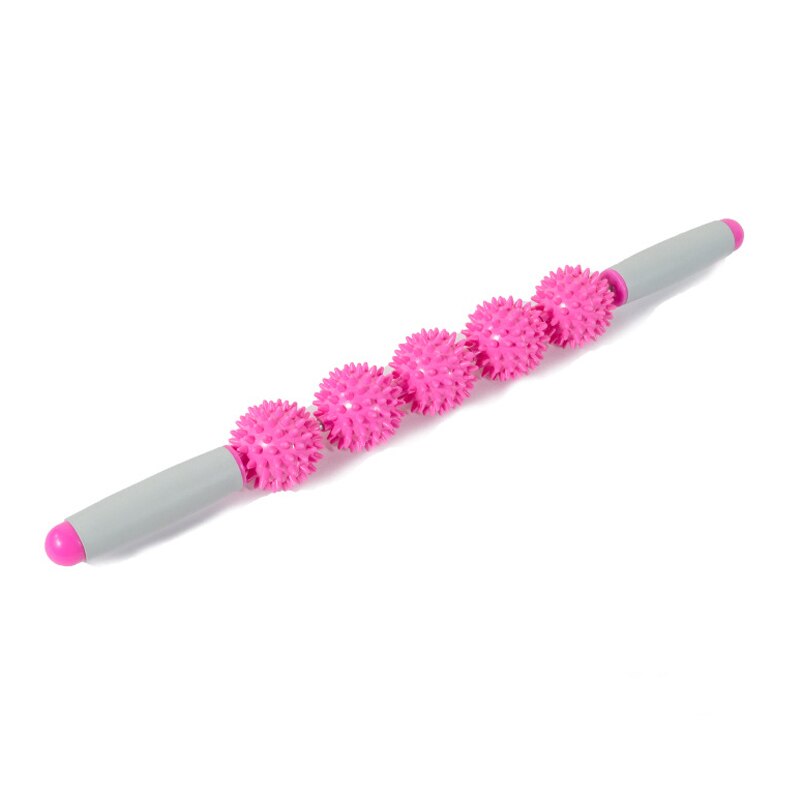5 Balls Yoga Massage Roller Stick Trigger Point Anti Cellulite Body Massager Slimming Massage Muscle Relax Roller Relieve Stress - KiwisLove