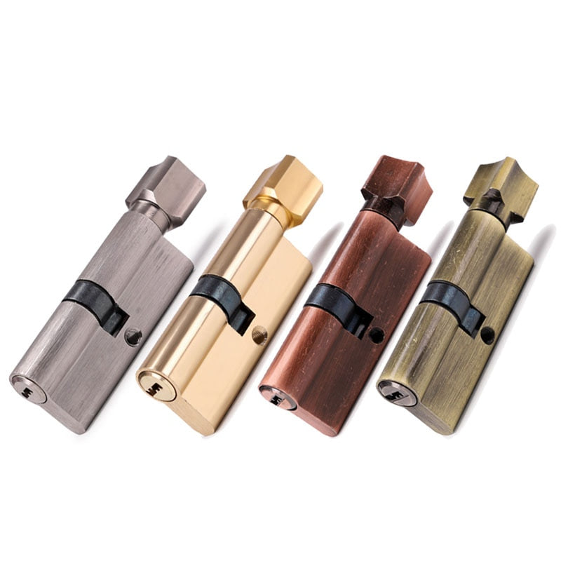 Common standard lock cylinders cylinder locks for entry doors Bedroom cylinder lock Cylinder door lock Interior door lock - KiwisLove