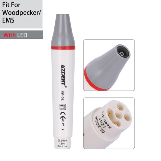 AZDENT Dental Ultrasonic Piezo Scaler Handpiece LED Fit For HW-3H SATELEC DTE WOODPECKER EMS VRN - KiwisLove