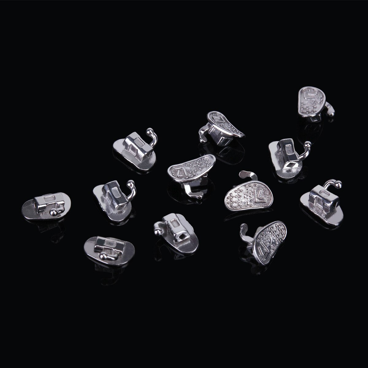 20sets=80Pcs/Box AZDENT Dental Orthodontic Buccal Tube 1st / 2nd Molar Bondable Single Monoblock Non-Convertible - KiwisLove