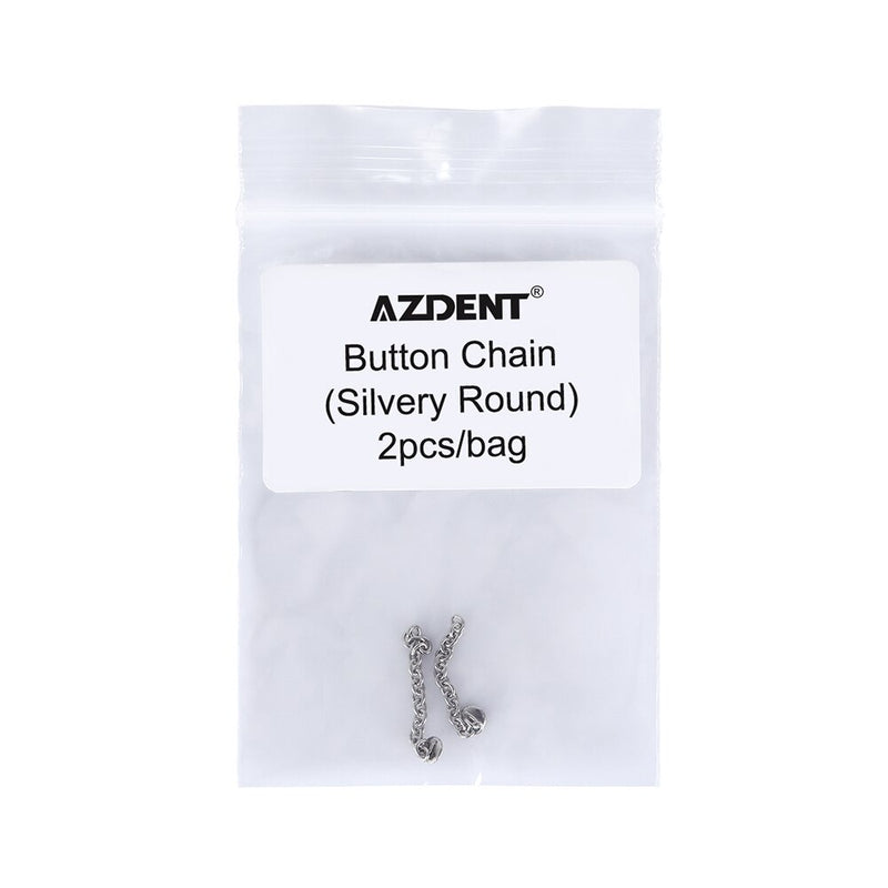 Azdent 2pcs/Pack Dental Orthodontics Lingual Traction Button  Chain Golden Round Acessorios Materials - KiwisLove