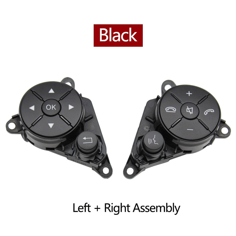 Left Right Car Steering Wheel Switch Control Button Trim Cover Repair Kit For Mercedes Benz C Class W204 GLK X204 E Class W212 - KiwisLove