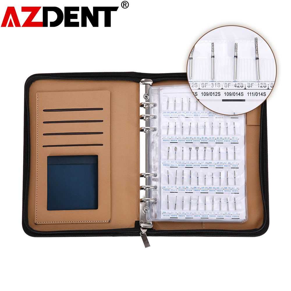210 Type Sample Booklet Of Dental Diamond Burs Drill With Box Dia.1.6mm For High Speed Handpiece - KiwisLove