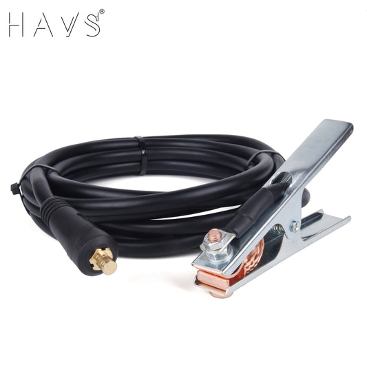 150 Amp 200 Amp 300 Amp Ground Clamp Welding Lead DINS 10-25/35-50 Connector  16 And 25 Square Cable 15 FEET - KiwisLove