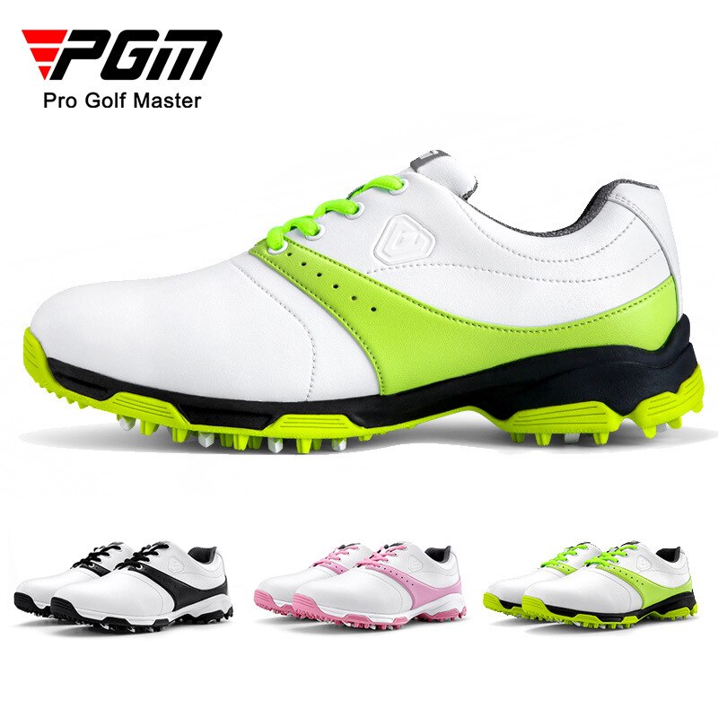PGM Women&#39;s Golf Shoes Anti-slip Sneakers Fleece Lining Women&#39;s Sports Shoes Autumn Winter Ecco Waterproof Casual Wear XZ191 - KiwisLove