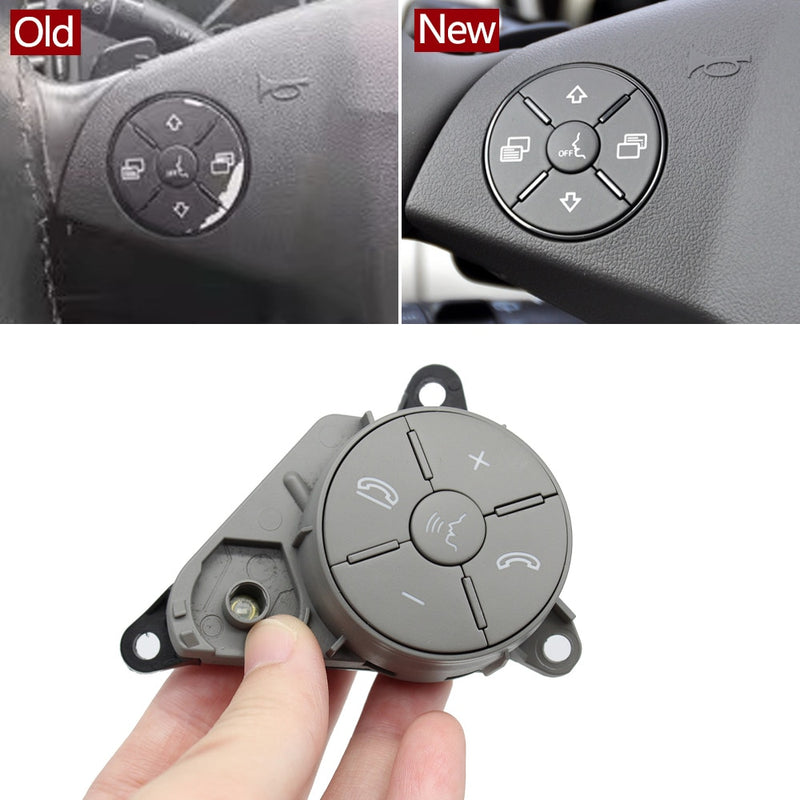 Left Right Steering Wheel Switch Control Button Multi-function Keys For Mercedes BENZ W164 ML GL W251 1648700558,1648700658 - KiwisLove