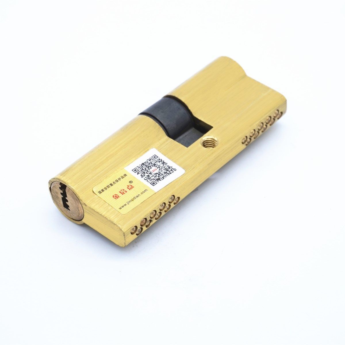 65-120MM Cylinder Hardware Door Skew Lock,  Elongated Core Anti-theft Entry Brass Door Lock Cylinder door Lock cylinder 8 keys - KiwisLove