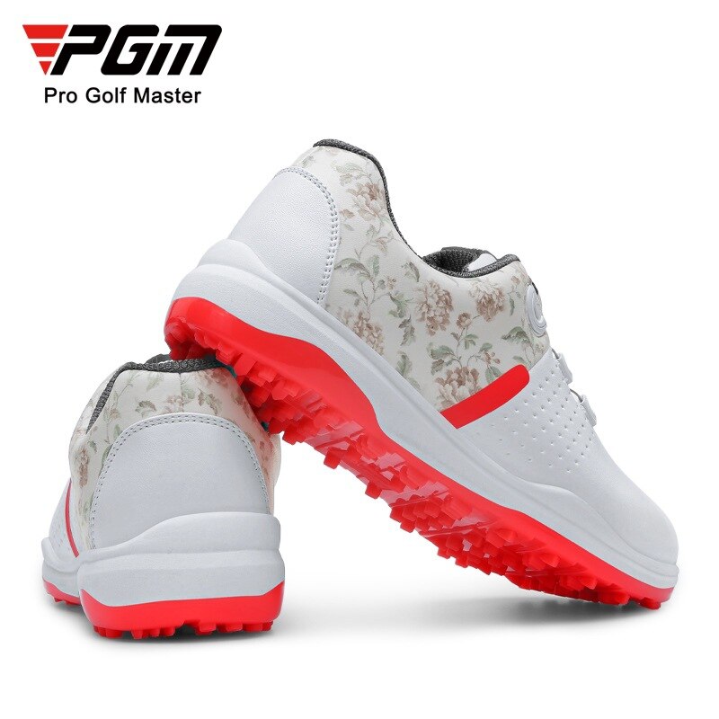PGM Women Golf Shoes Waterproof Anti-skid Women&#39;s Light Weight Soft Breathable Sneakers Ladies Knob Strap Sports Shoes XZ234 - KiwisLove