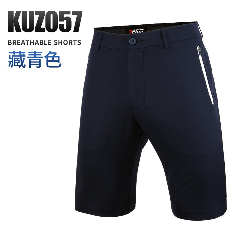 PGM Men&#39;s Golf Shorts Summer Breathable Shorts Man High Elastic Fit-drying Short Pants Comfortable Golf Clothing XXS-XXXL KUZ057 - KiwisLove