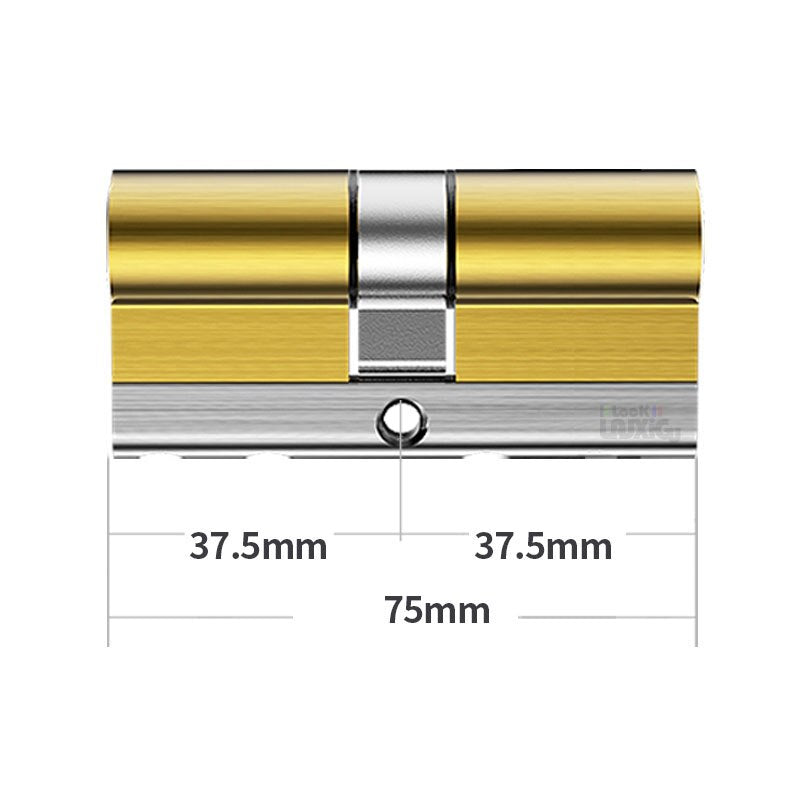 Common lock cylinders Cylinder lock for entrance door Outdoor door lock Key lock Cylinder door lock 10 colorful keys - KiwisLove