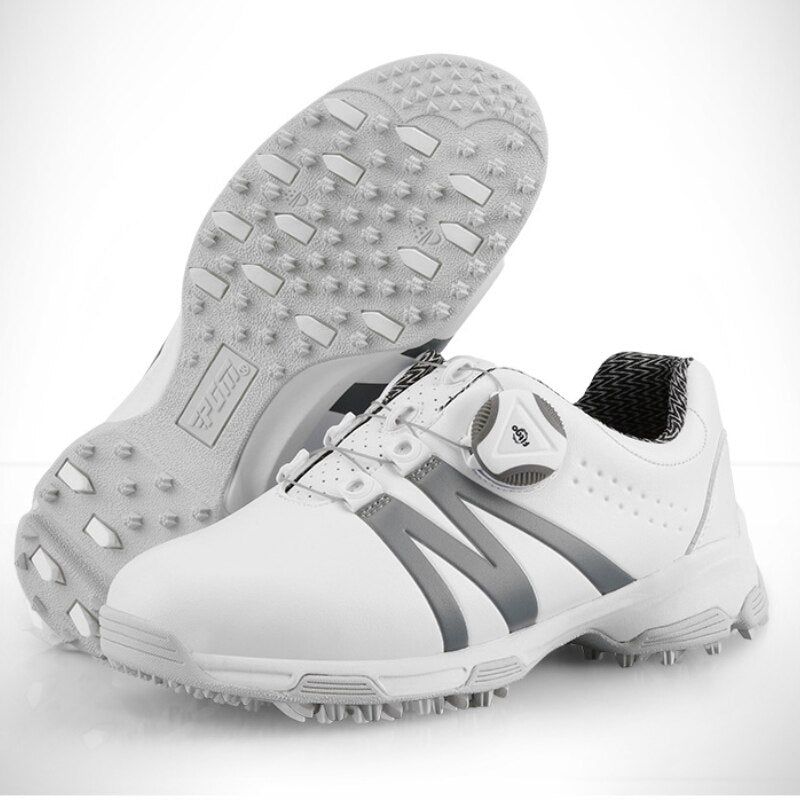 PGM Boys Girls Golf Shoes Waterproof Anti-slip Light Weight Soft and Breathable Universal Outdoor Sports Shoes XZ127 - KiwisLove