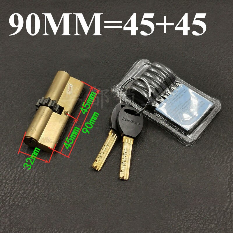 10 tooth Lock cylinder Anti-theft door lock outdoor door lock cylinder 10 tooth lock cylinder 10 gear lock living room door lock - KiwisLove