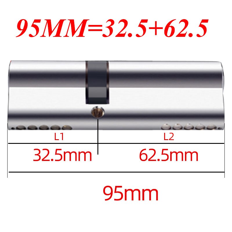 European standard cylinder lock cylinder door lock anti-theft door lock entry door cylinder lock outdoor door lock key lock - KiwisLove