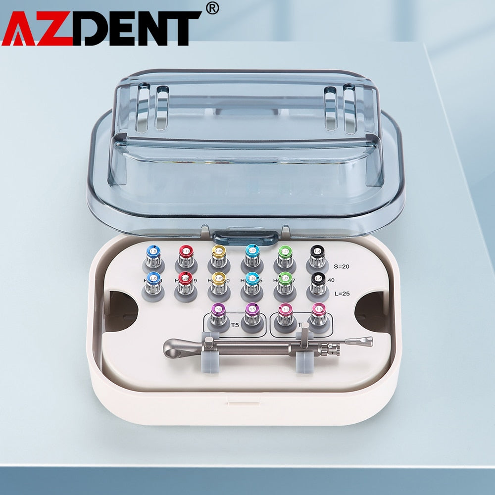 Azdent Dental Implant Torque Screw Driver Wrench Ratchet Dentistry Implant Repair Tools - KiwisLove