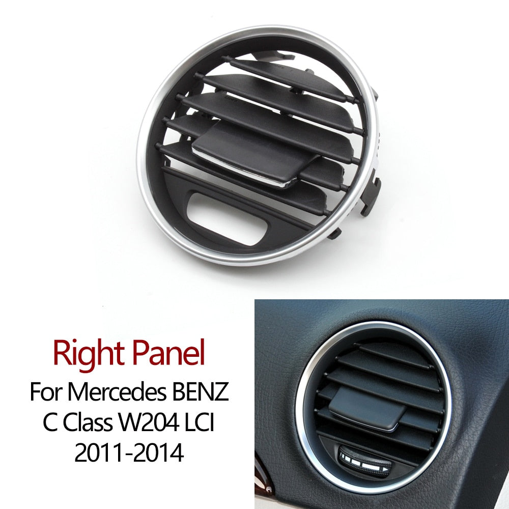 Car Left Right Air Conditioning Ac Vent Grille Panel Cover Replacement For Mercedes Benz C Class W204 LCI 2011-2014 - KiwisLove
