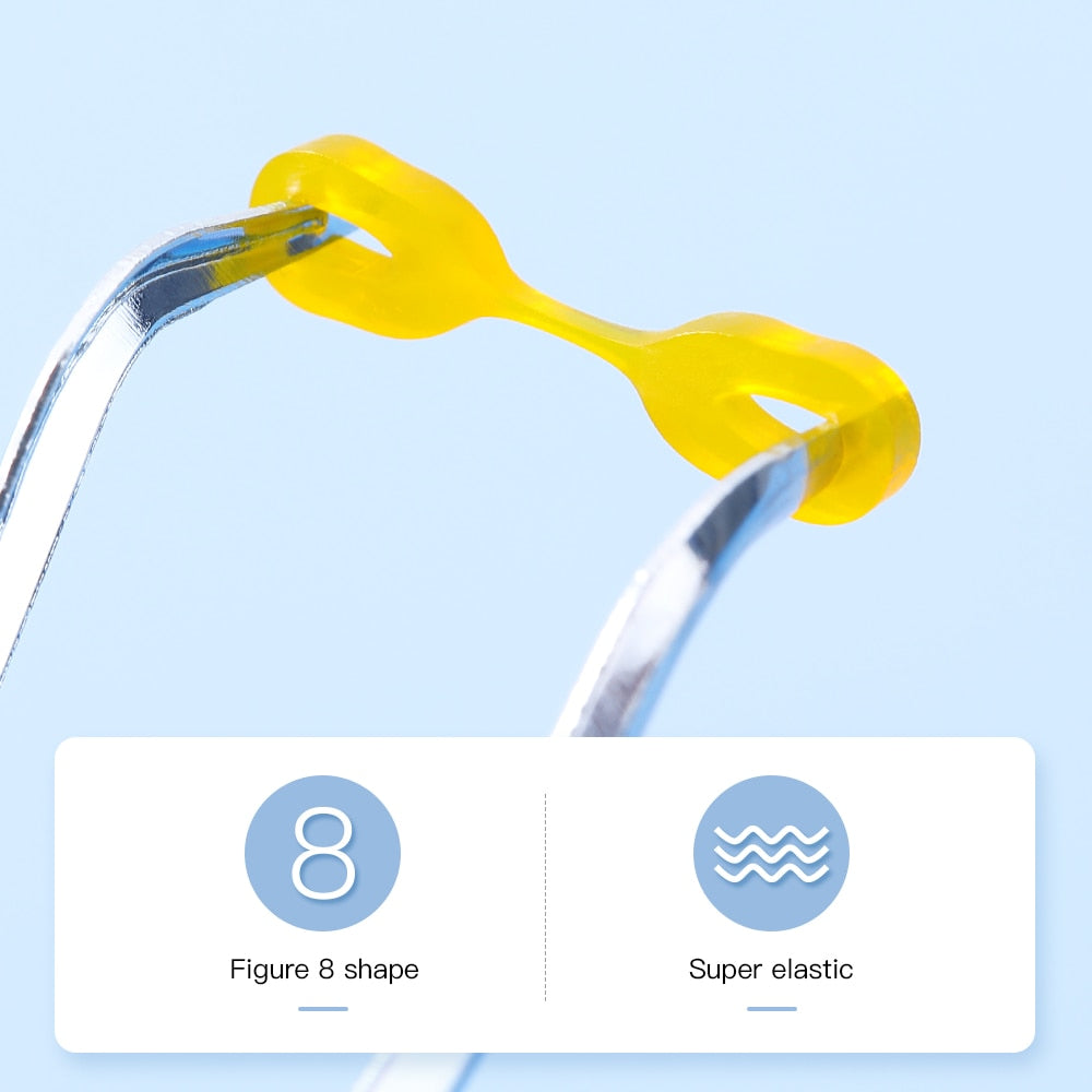 60pcs/Box Dental Elastic Fixing Wedges Matrix Rubber Dam Materials - KiwisLove