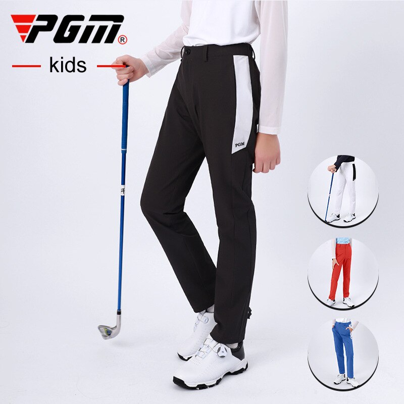 PGM Golf Pants kids boys Sports Trousers Slim Fit Pants spring Autumn Elastic Sport Pants Comfortable Plus Size 130-160cm KUZ103 - KiwisLove