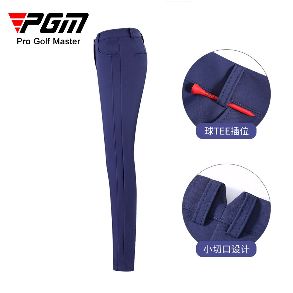 PGM Autumn Winter Waterproof Women Golf Trousers Thick Keep Warm Long Pant Golf Ball Pants Windproof Tennis Clothing KUZ112 - KiwisLove